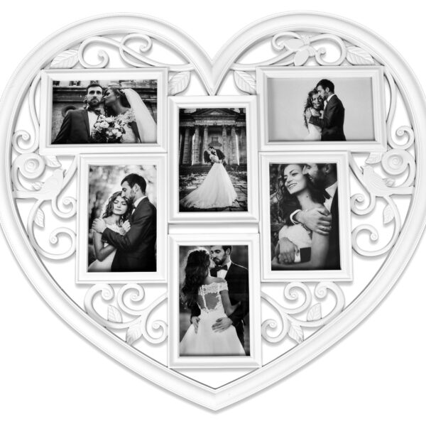 Fotoramka na 6 zdjęć Breva biała