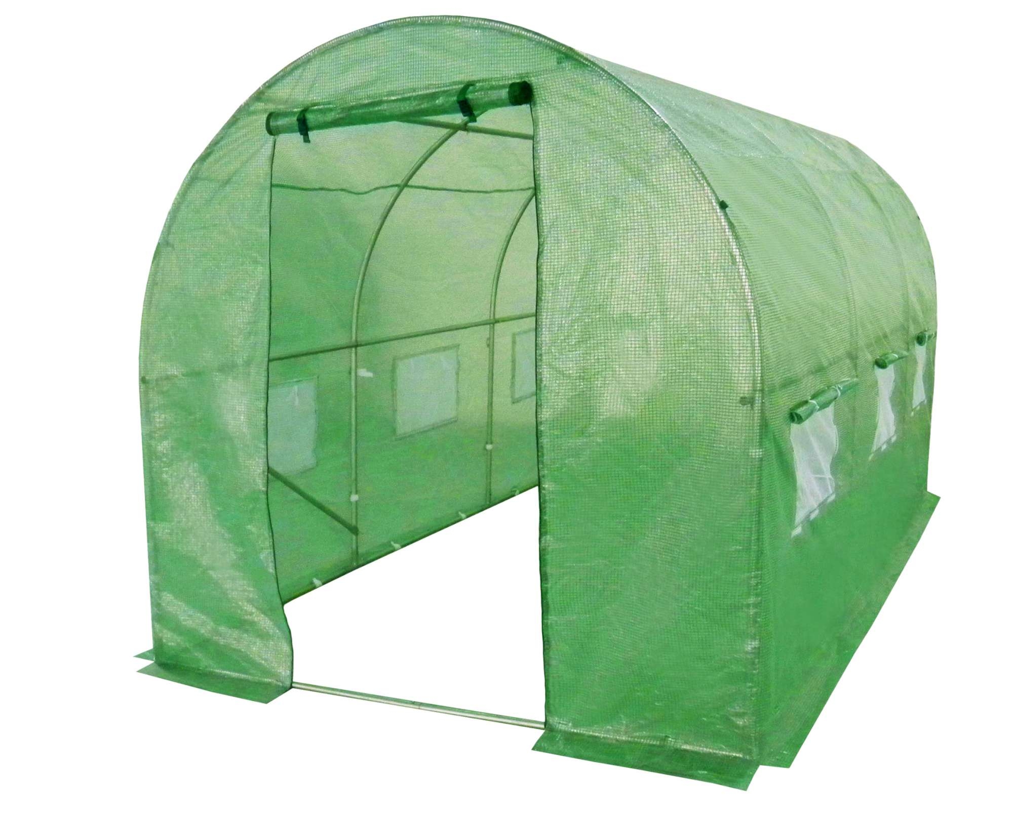 Pokrycie na tunel foliowy szklarnię ogrodową 2x3,5 m - obrazek 3
