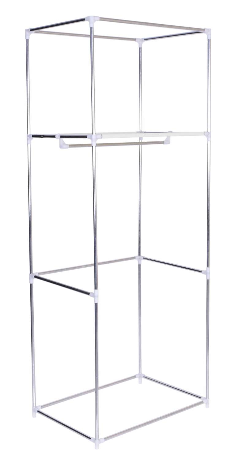 Szafa tekstylna z półką Fela - beż - obrazek 5