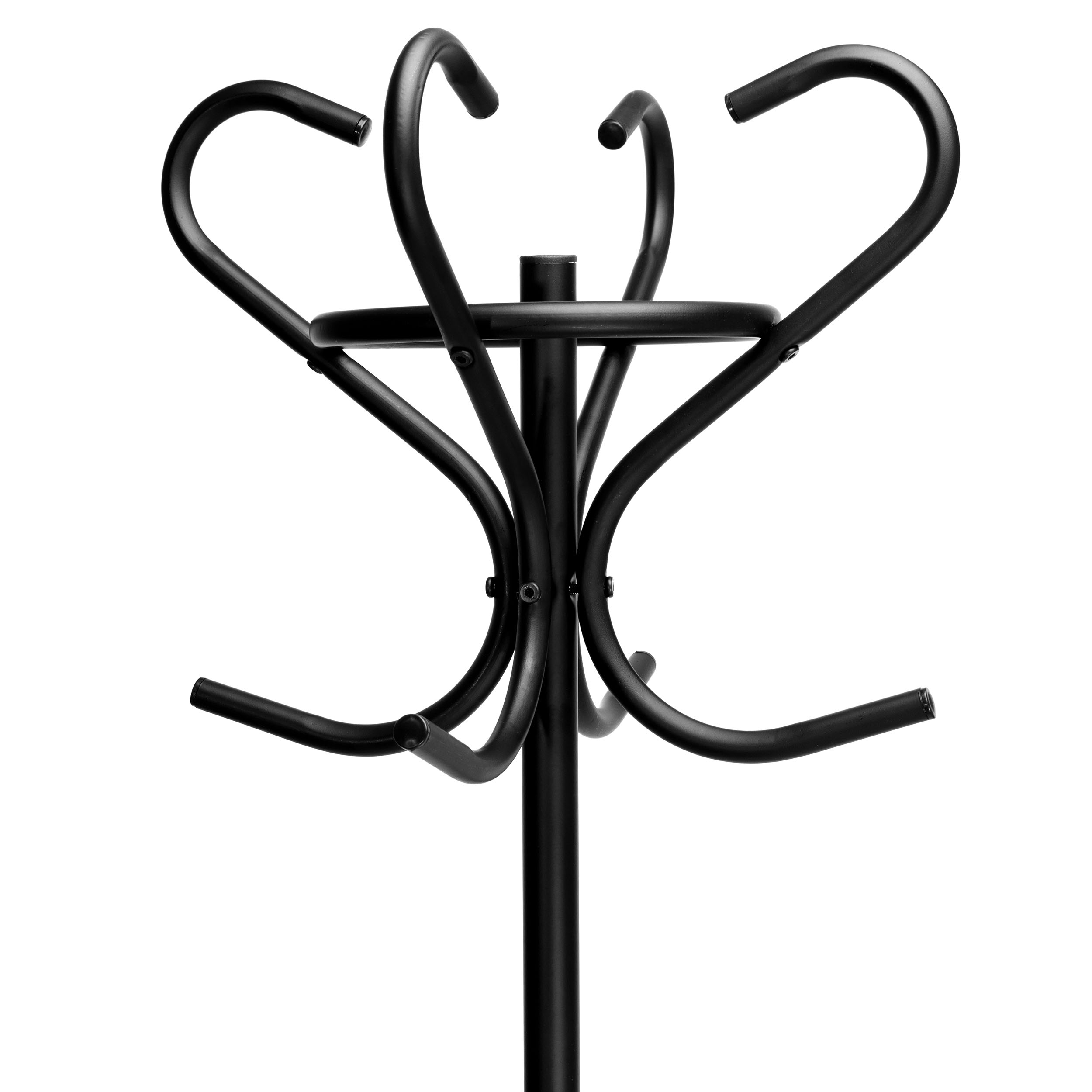 Wieszak stojący Livio czarny 173 cm - obrazek 5