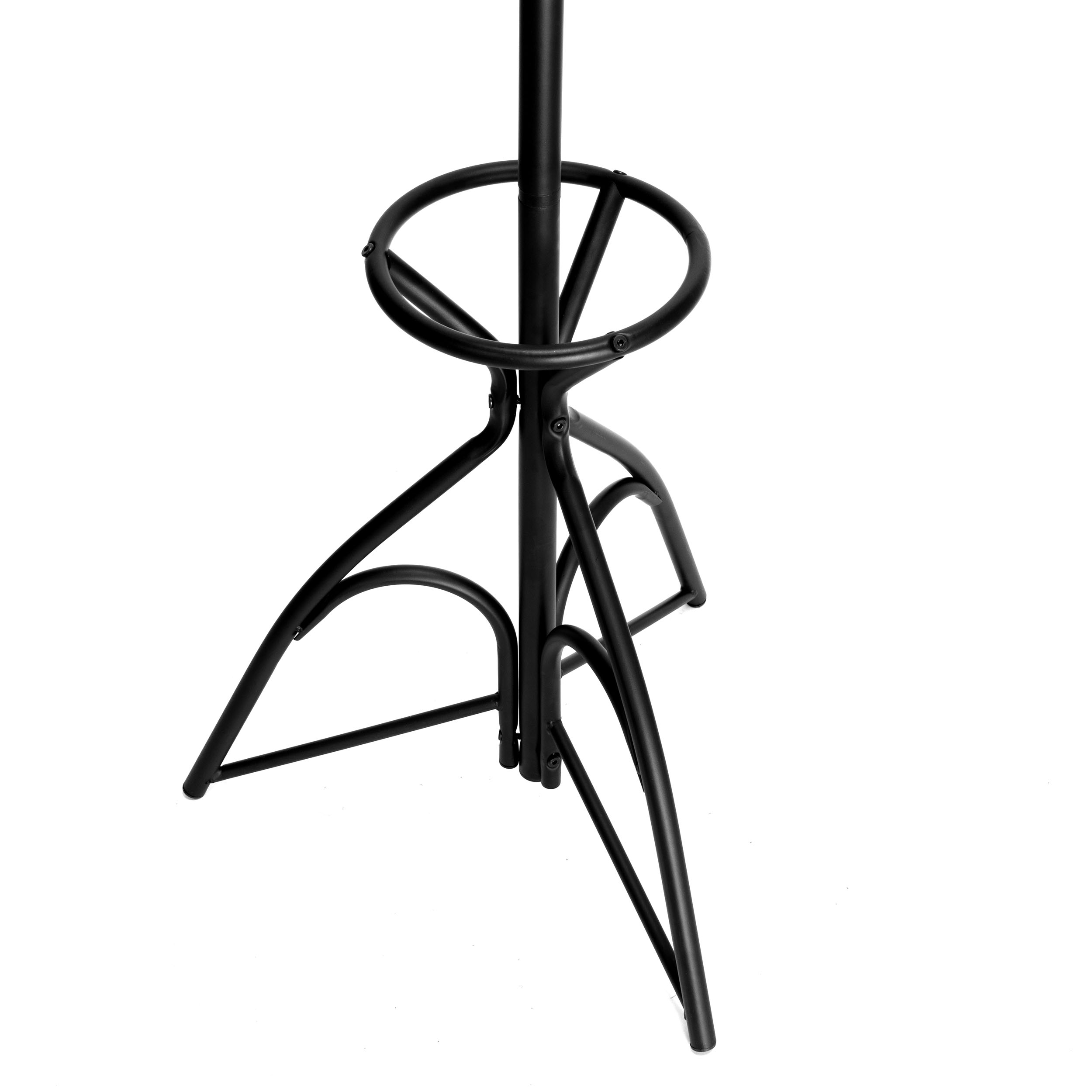 Wieszak stojący Livio czarny 173 cm - obrazek 6