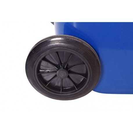 Pojemnik na odpady 120L kosz śmietnik niebieski - obrazek 7