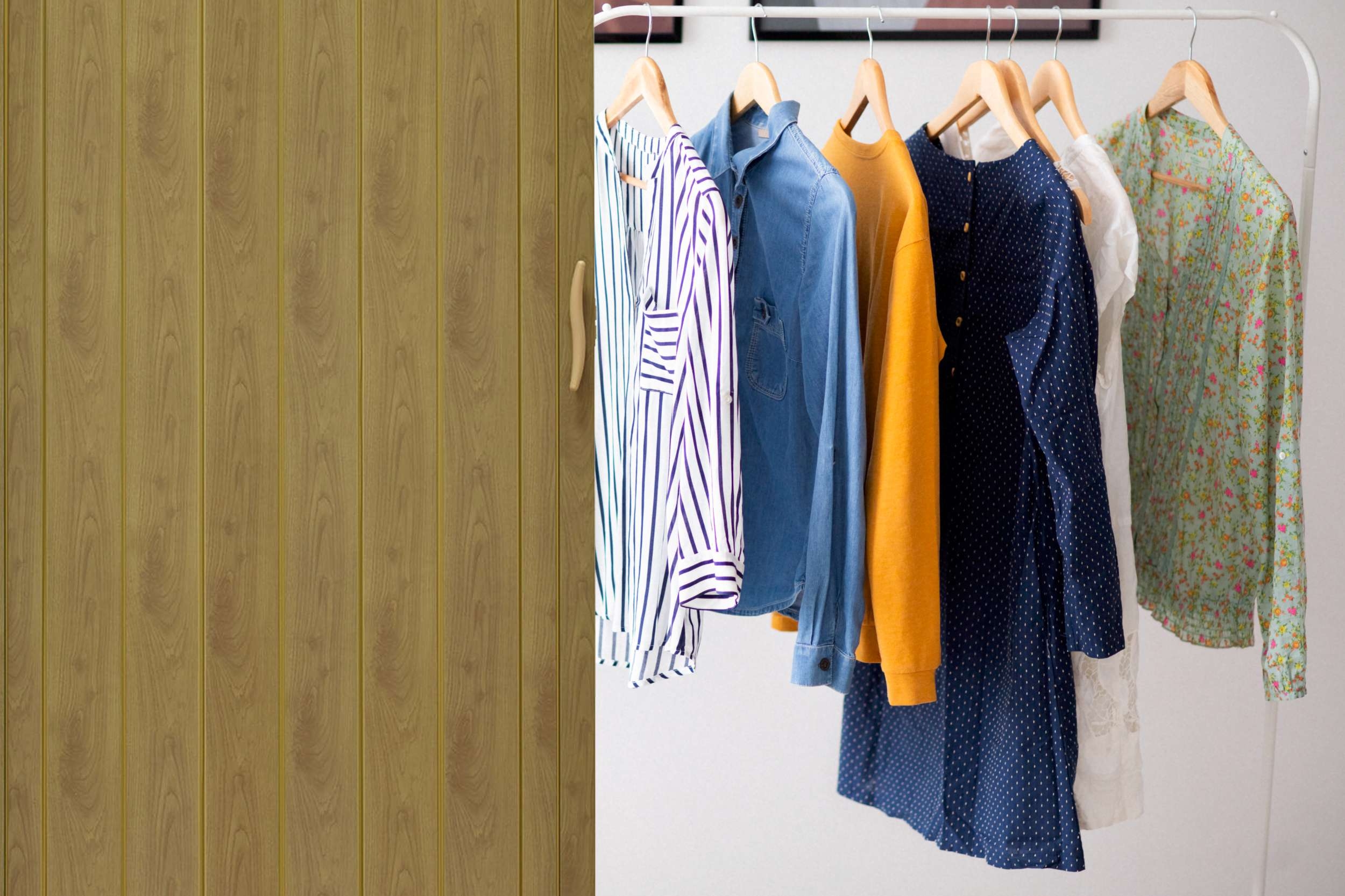 Drzwi harmonijkowe 001P JASNY DĄB MAT G - 80 cm - obrazek 3