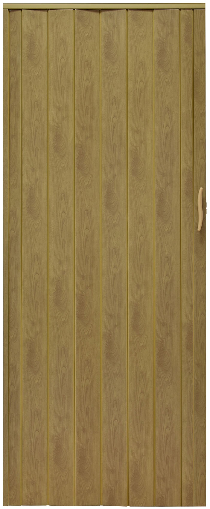 Drzwi harmonijkowe 001P JASNY DĄB MAT G - 80 cm - obrazek 6