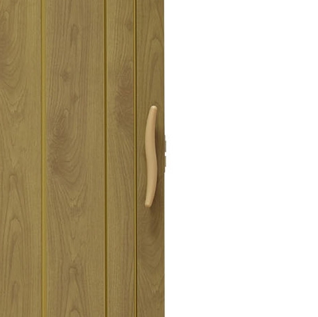 Drzwi harmonijkowe 001P JASNY DĄB MAT G - 80 cm - obrazek 8