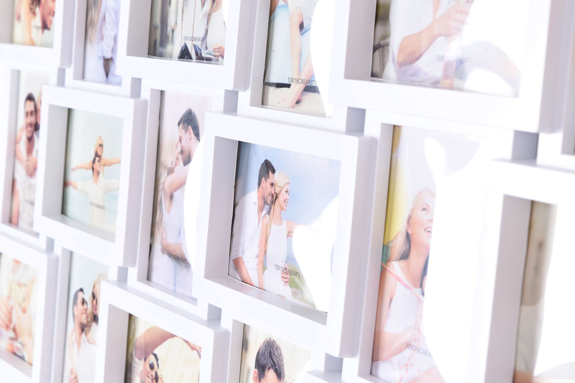 Fotoramka na 18 zdjęć Morka biała - obrazek 2