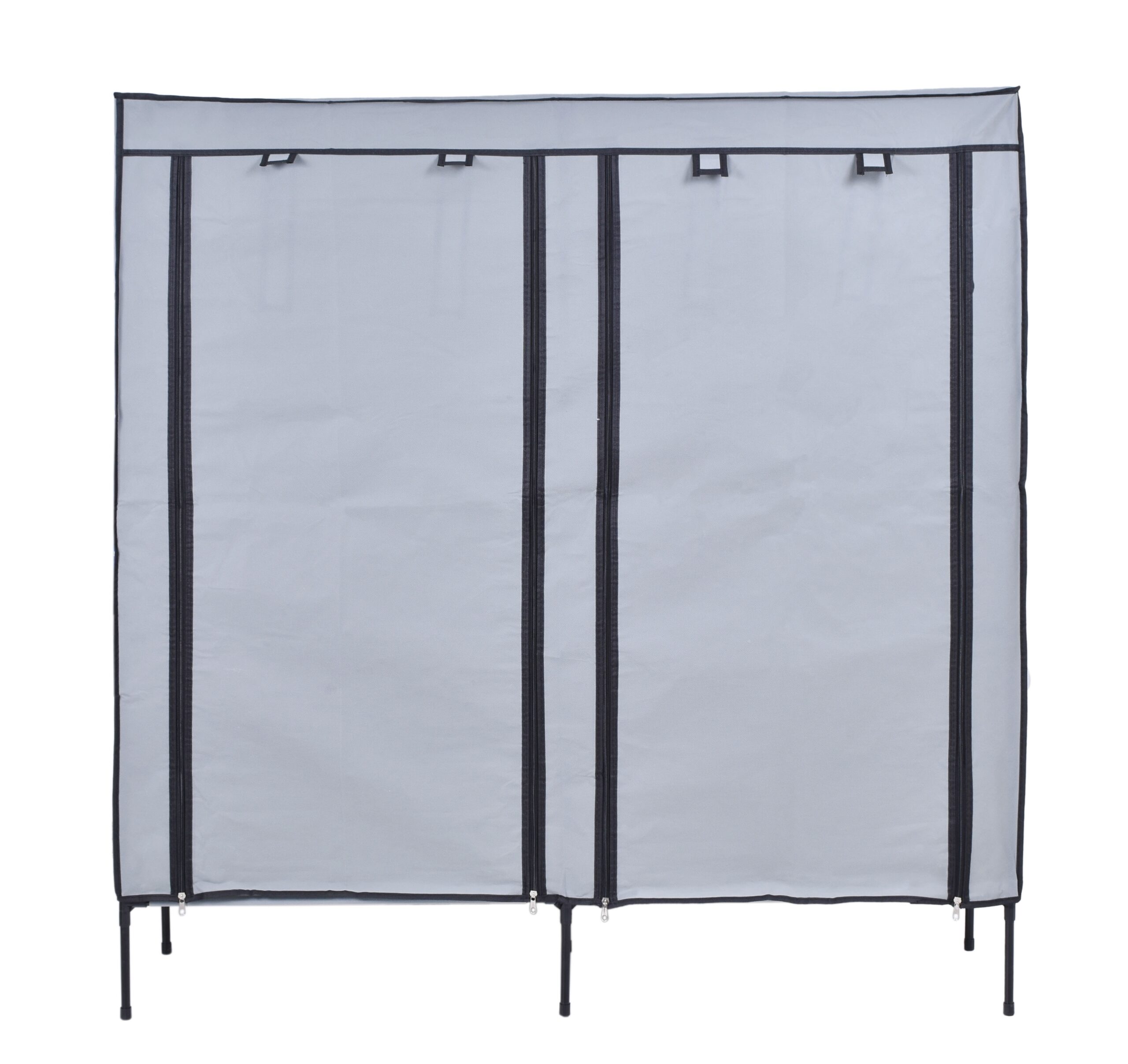 Szafa tekstylna na buty Gabi - szara - obrazek 3