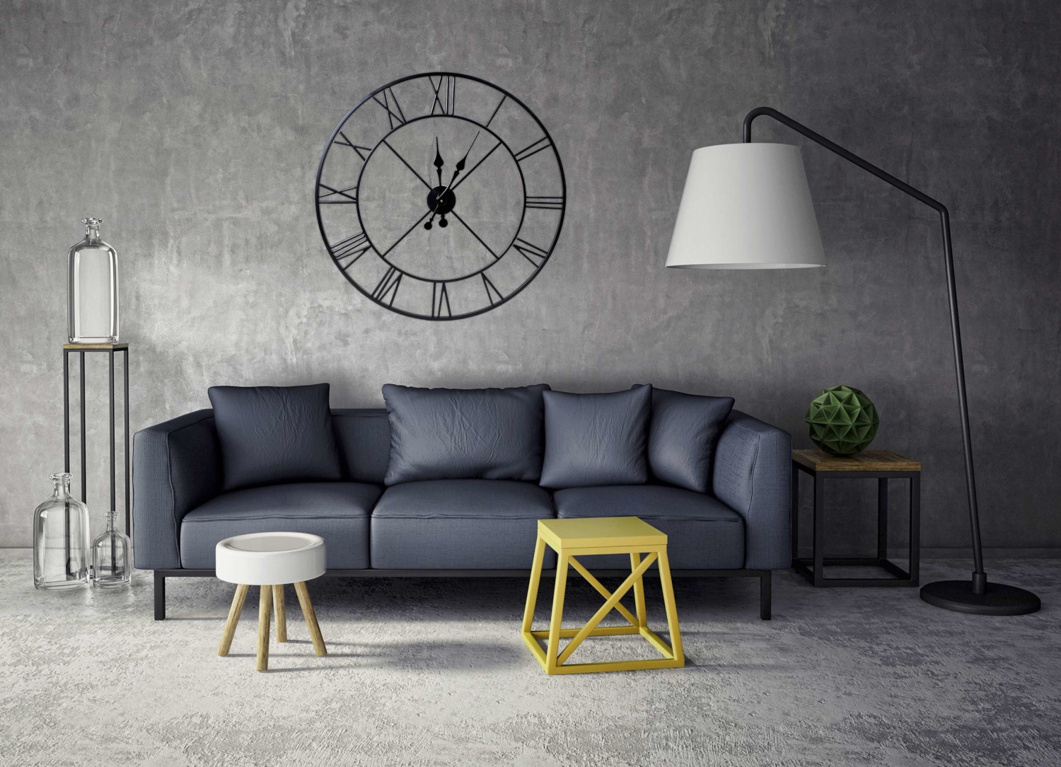 Zegar ścienny ITALY 80 cm - obrazek 7