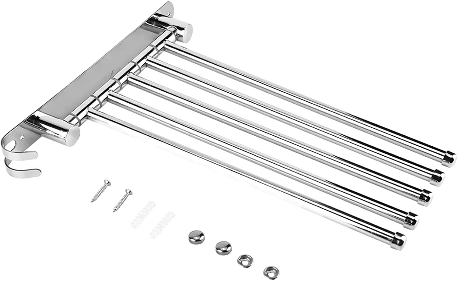 Wieszak łazienkowy na ręczniki ONTI chrom - obrazek 4