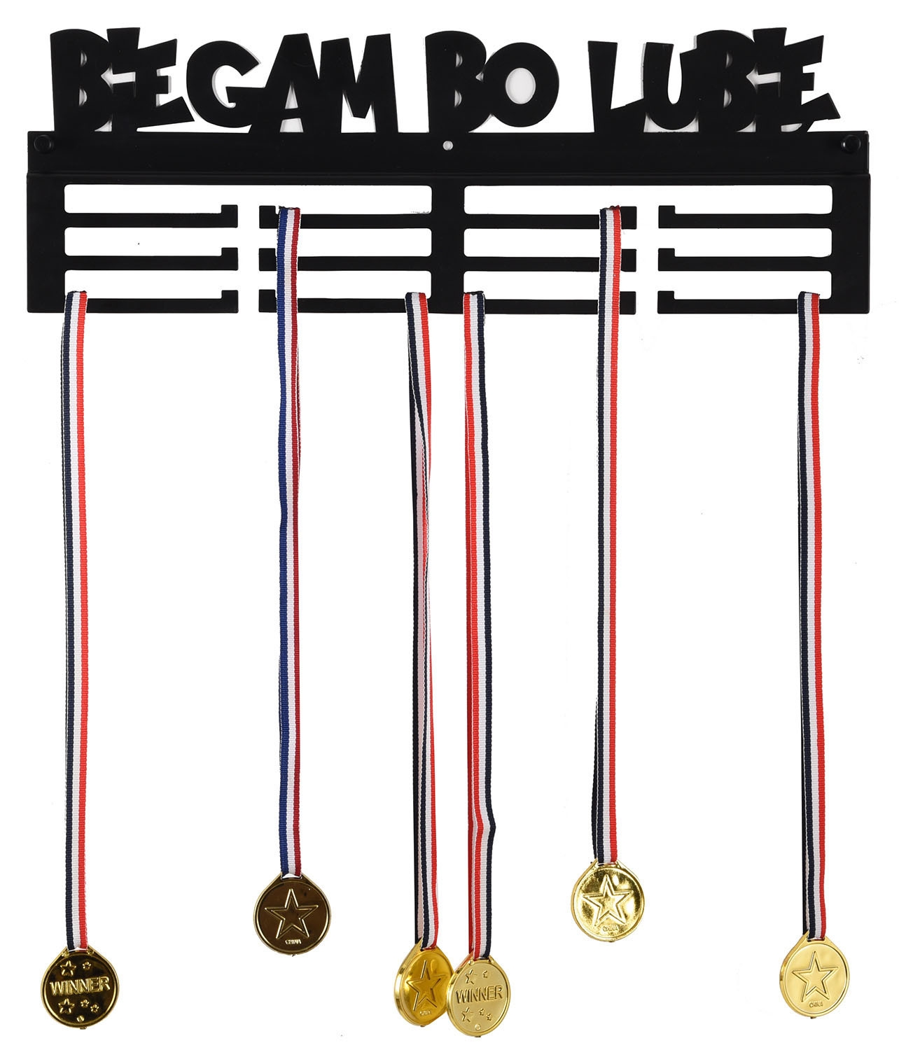 Wieszak na medale BIEGAM BO LUBIĘ - obrazek 2