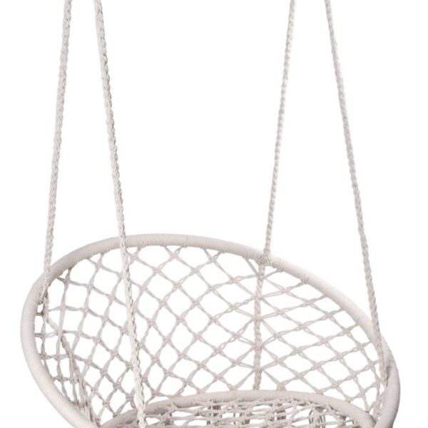 Fotel wiszący Bocianie gniazdo TOGO kremowy