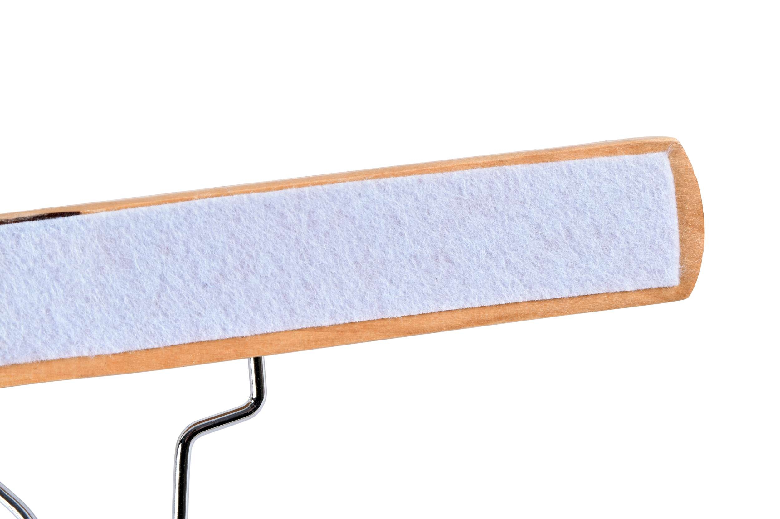 Wieszak drewniany na spodnie komplet - 10 szt. - obrazek 5