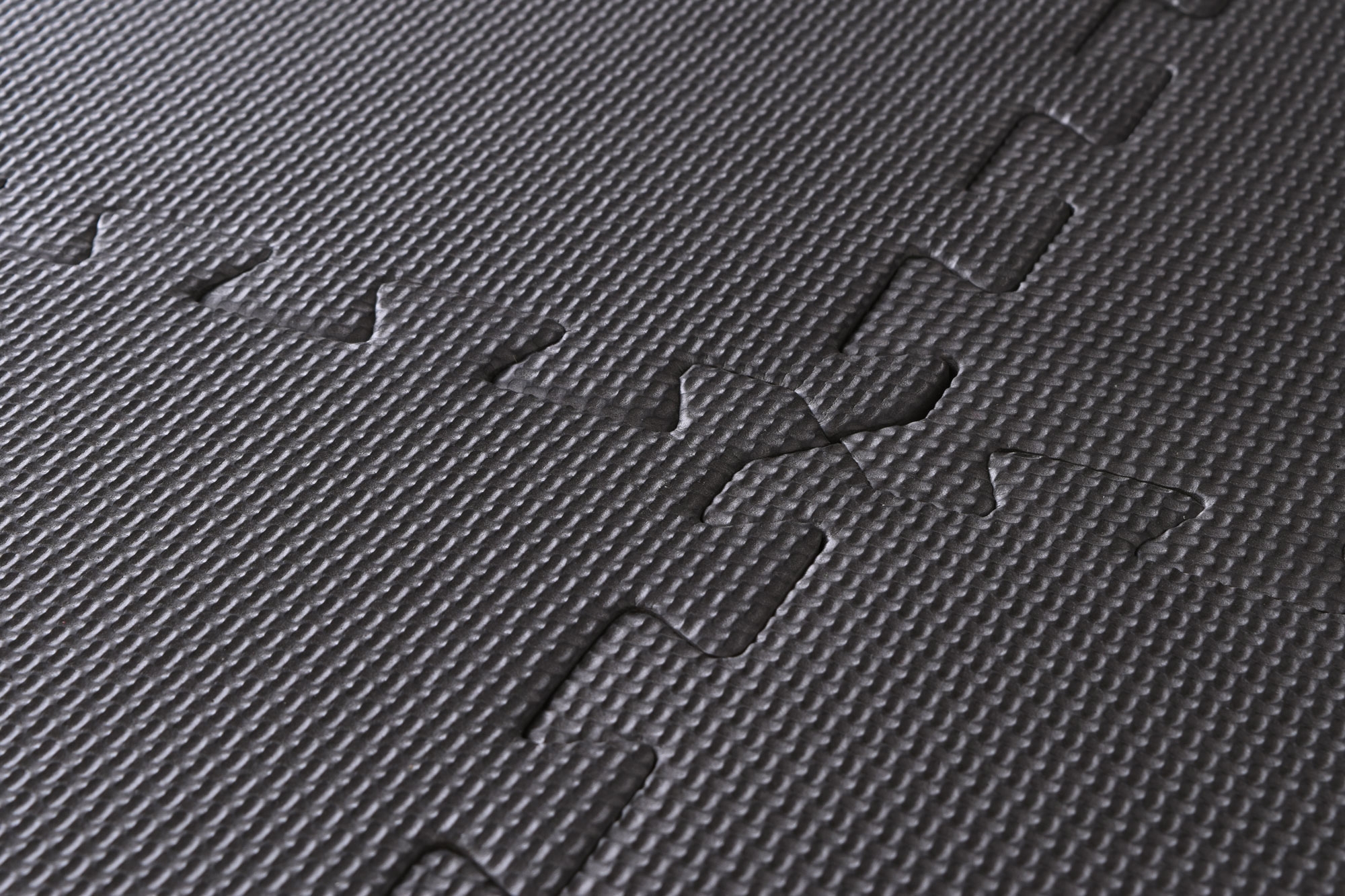 Mata ochronna fitness czarna 18 elementów - obrazek 2