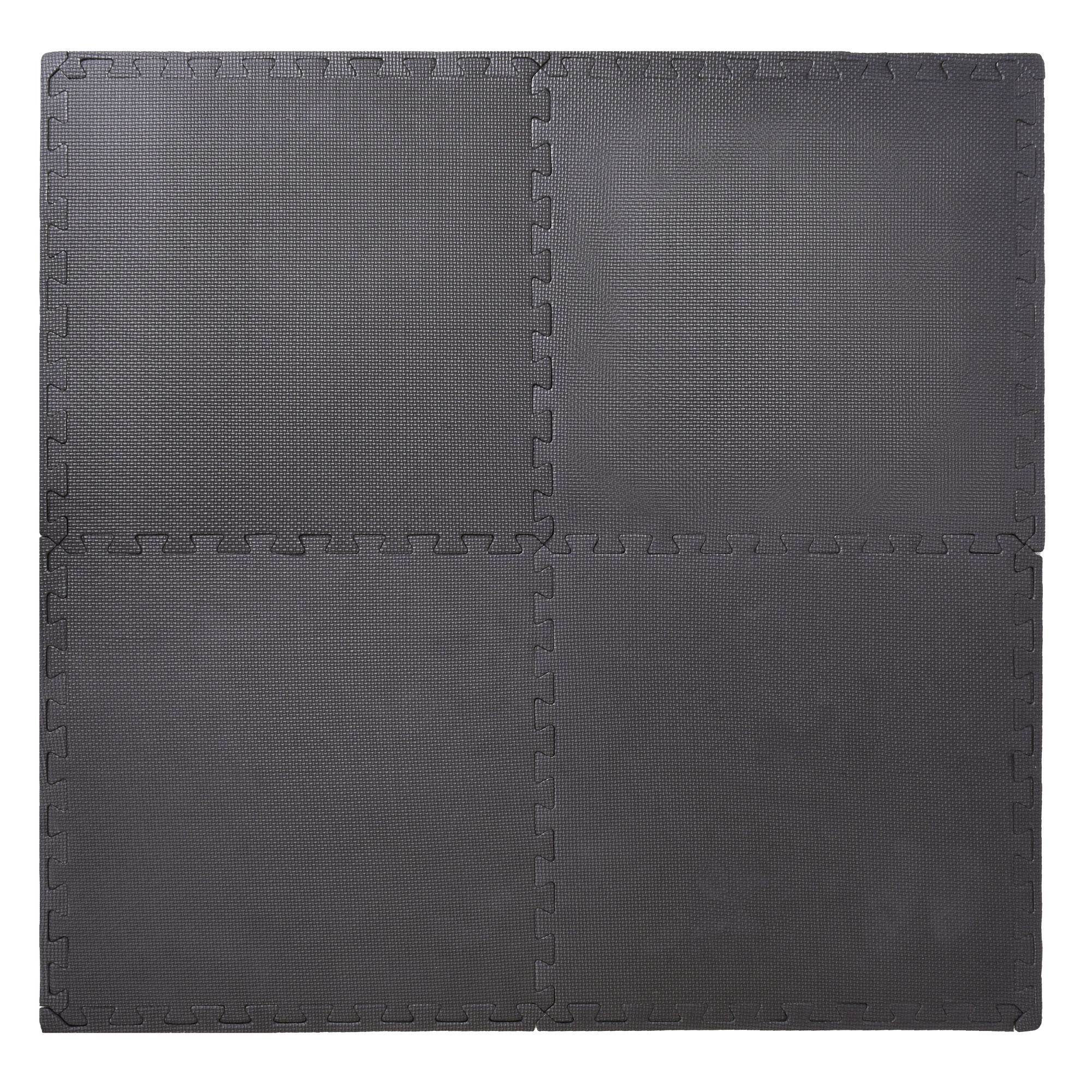 Mata ochronna fitness czarna 18 elementów - obrazek 3