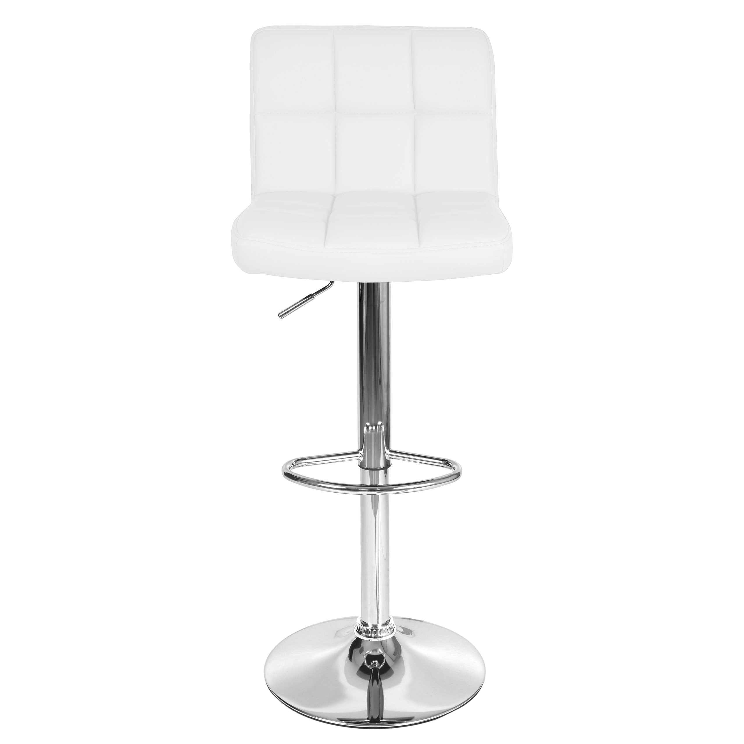 Hoker krzesło barowe Arako białe - obrazek 5