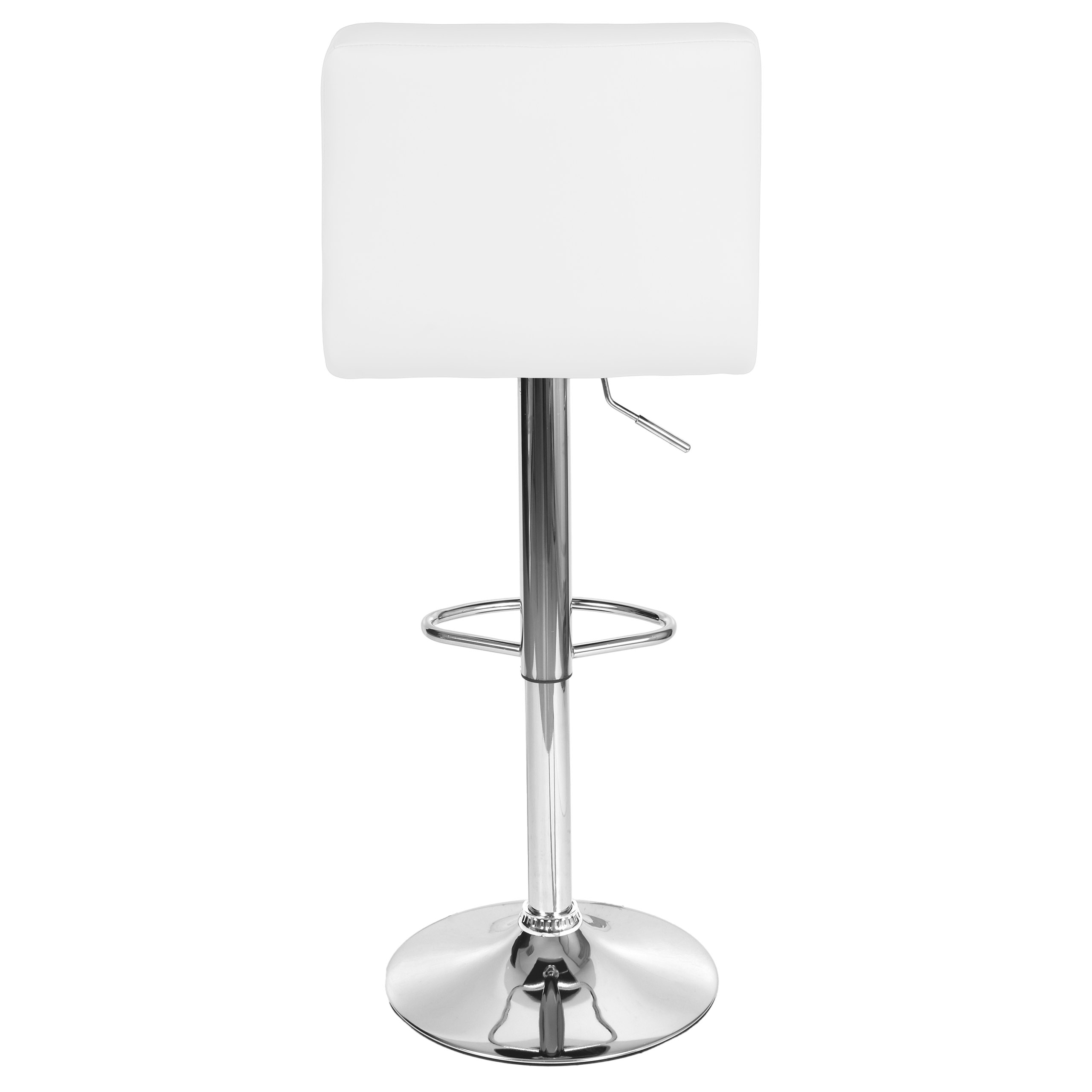 Hoker krzesło barowe Arako białe - obrazek 7