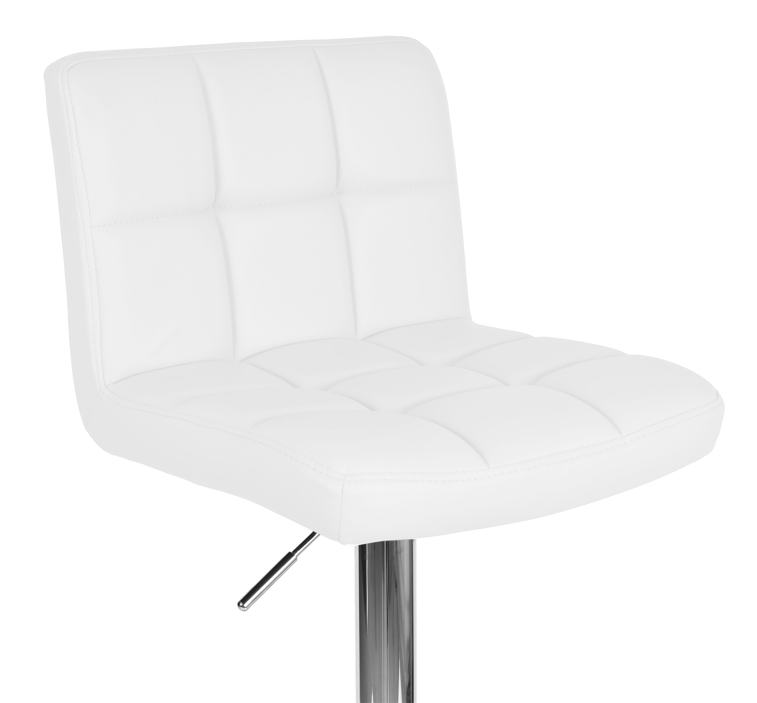 Hoker krzesło barowe Arako białe - obrazek 8