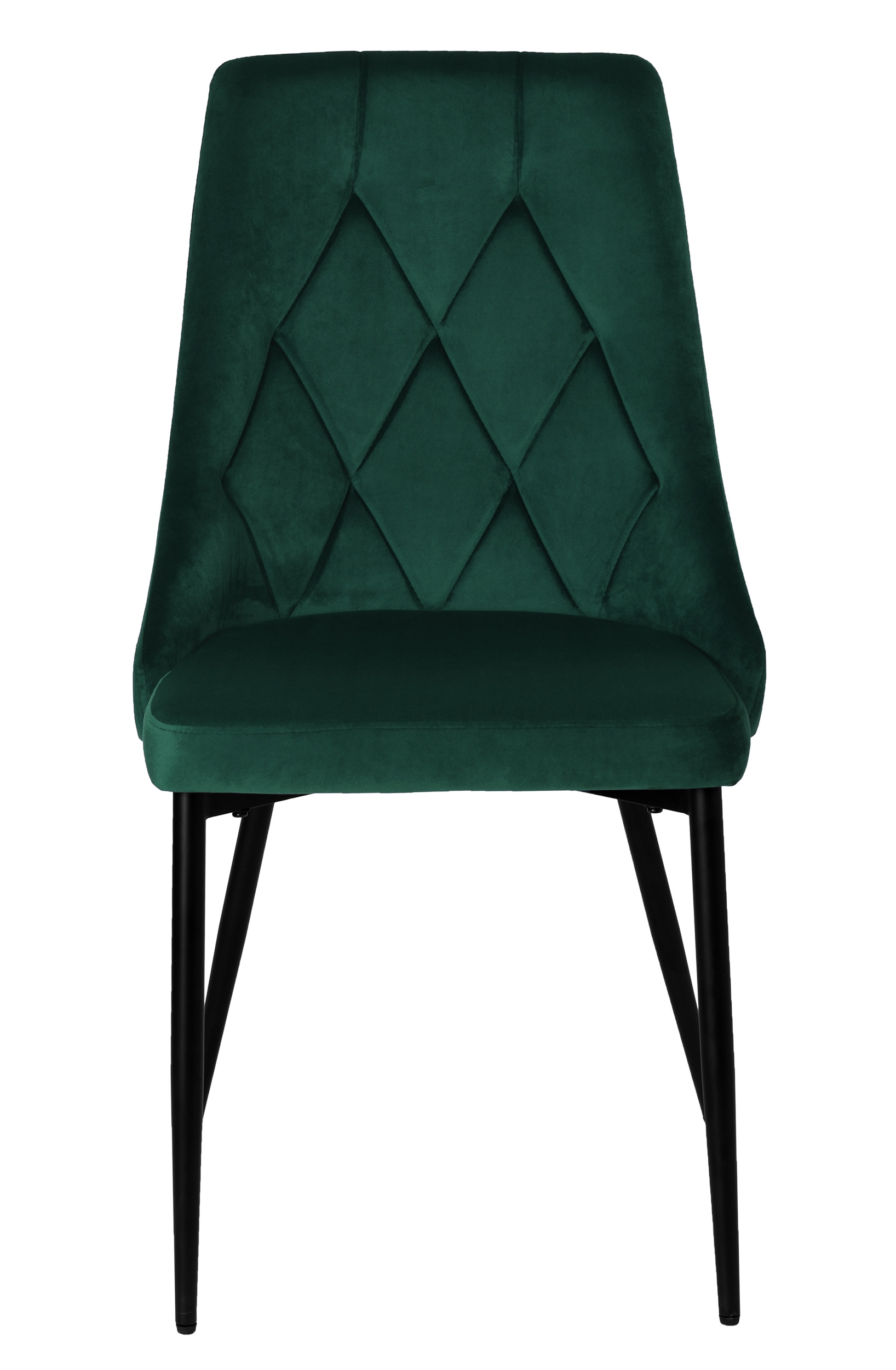 Krzesło LINCOLN VELVET tapicerowane ciemnozielony aksamit - obrazek 9
