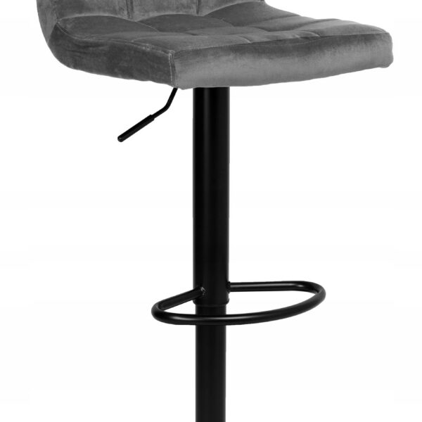 Hoker barowy Arako Black grafitowe Velvet