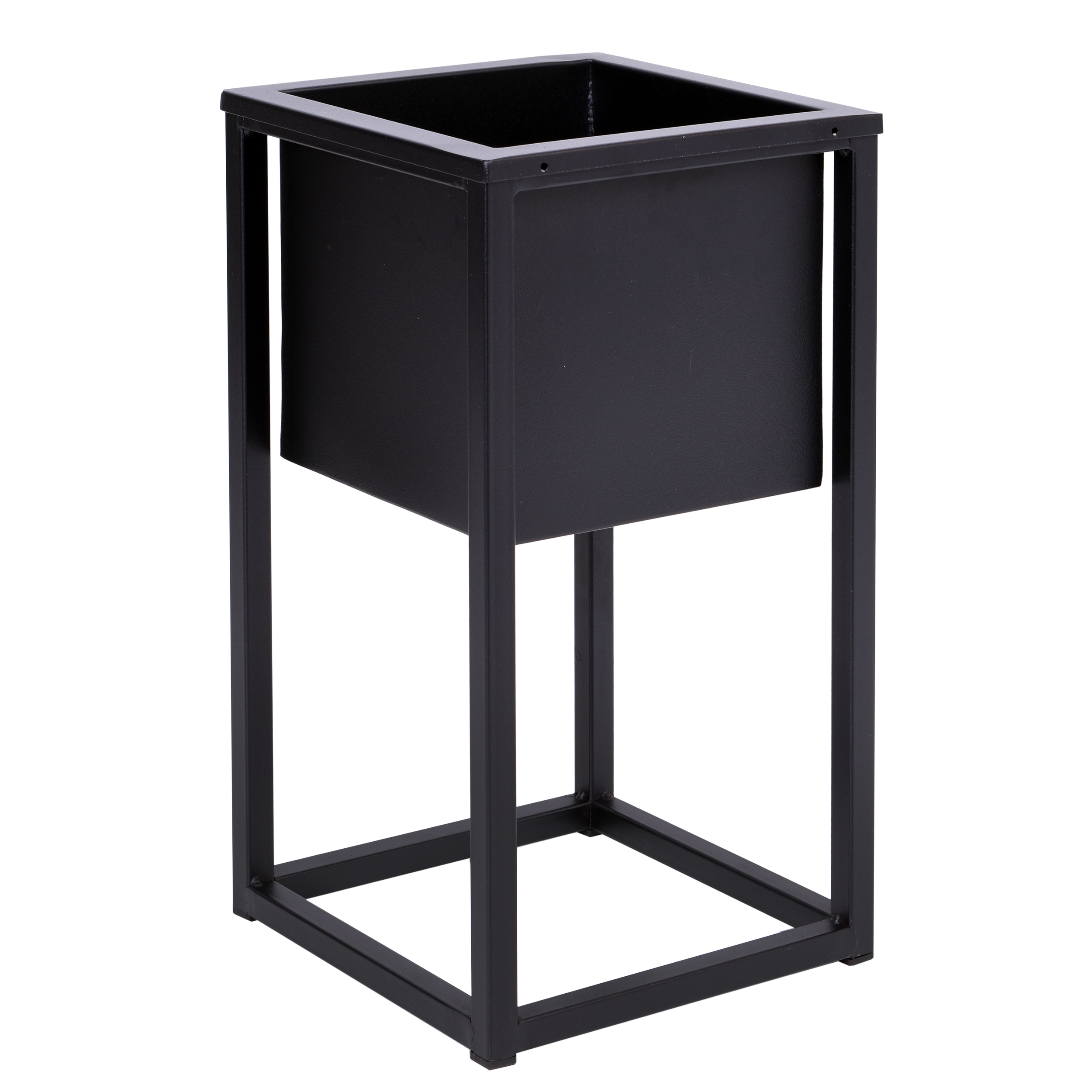 Kwietnik Concove loft 40 cm czarny - obrazek 5