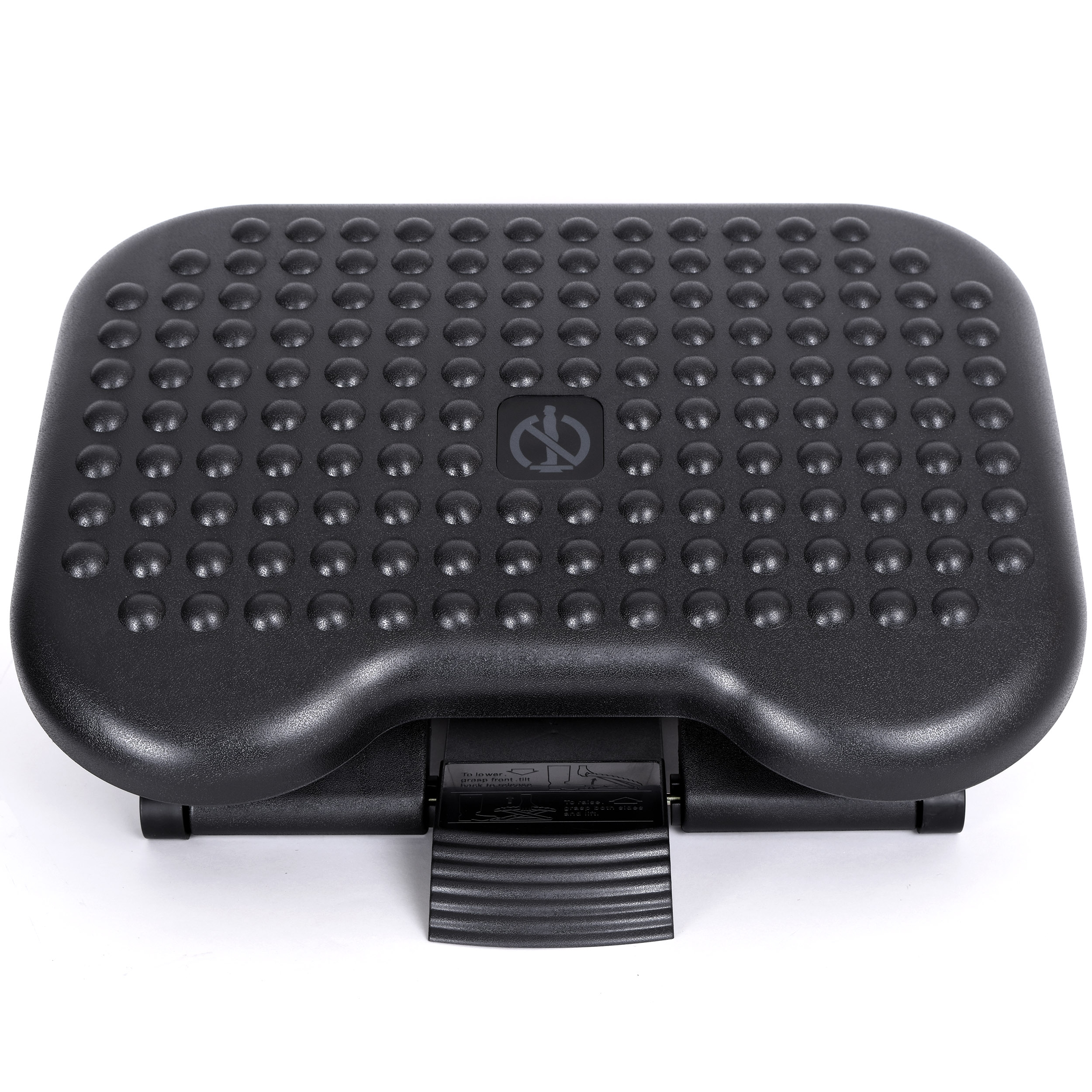 Podnóżek biurowy regulowany czarny EDUARDO - obrazek 4