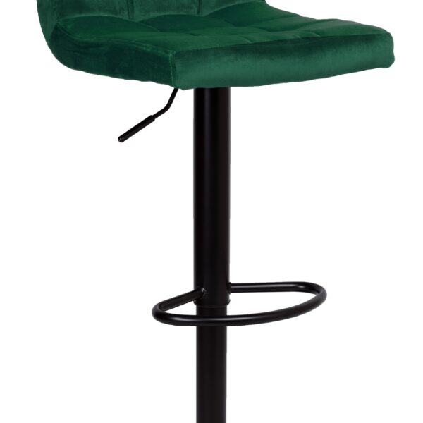 Hoker barowy Arako Black ciemnozielony Velvet