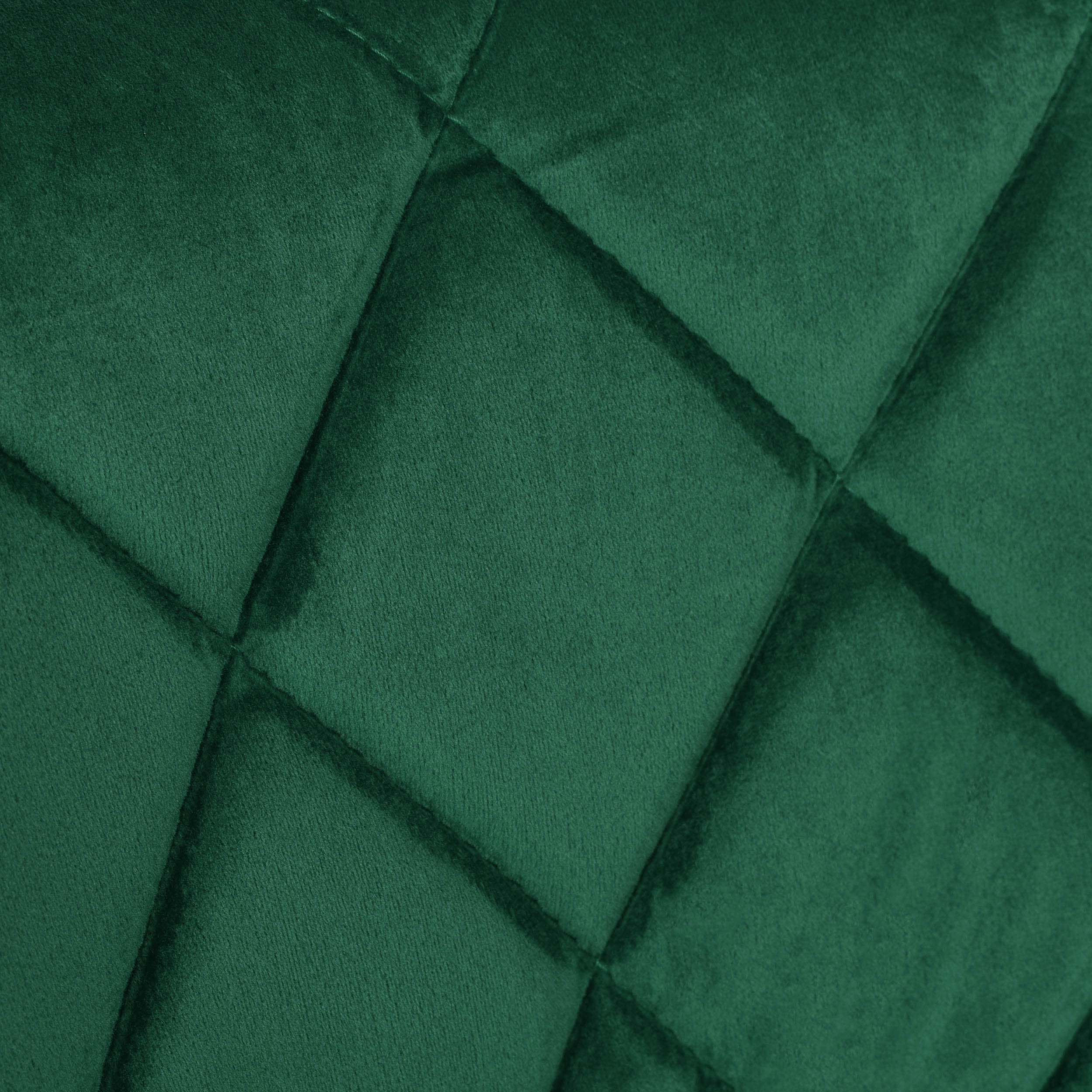 Hoker krzesło barowe CYDRO BLACK ciemnozielone Velvet - obrazek 9