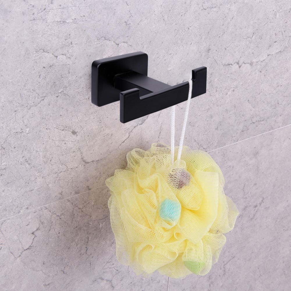 Wieszak na ręczniki loftowy Argos czarny - obrazek 4