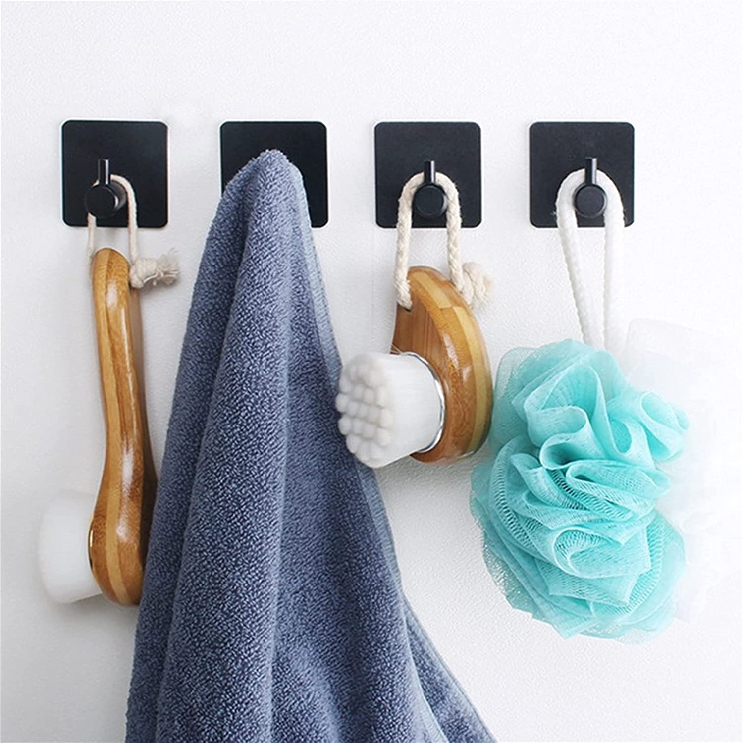 Zestaw wieszaków loftowych Kotos czarny - obrazek 7