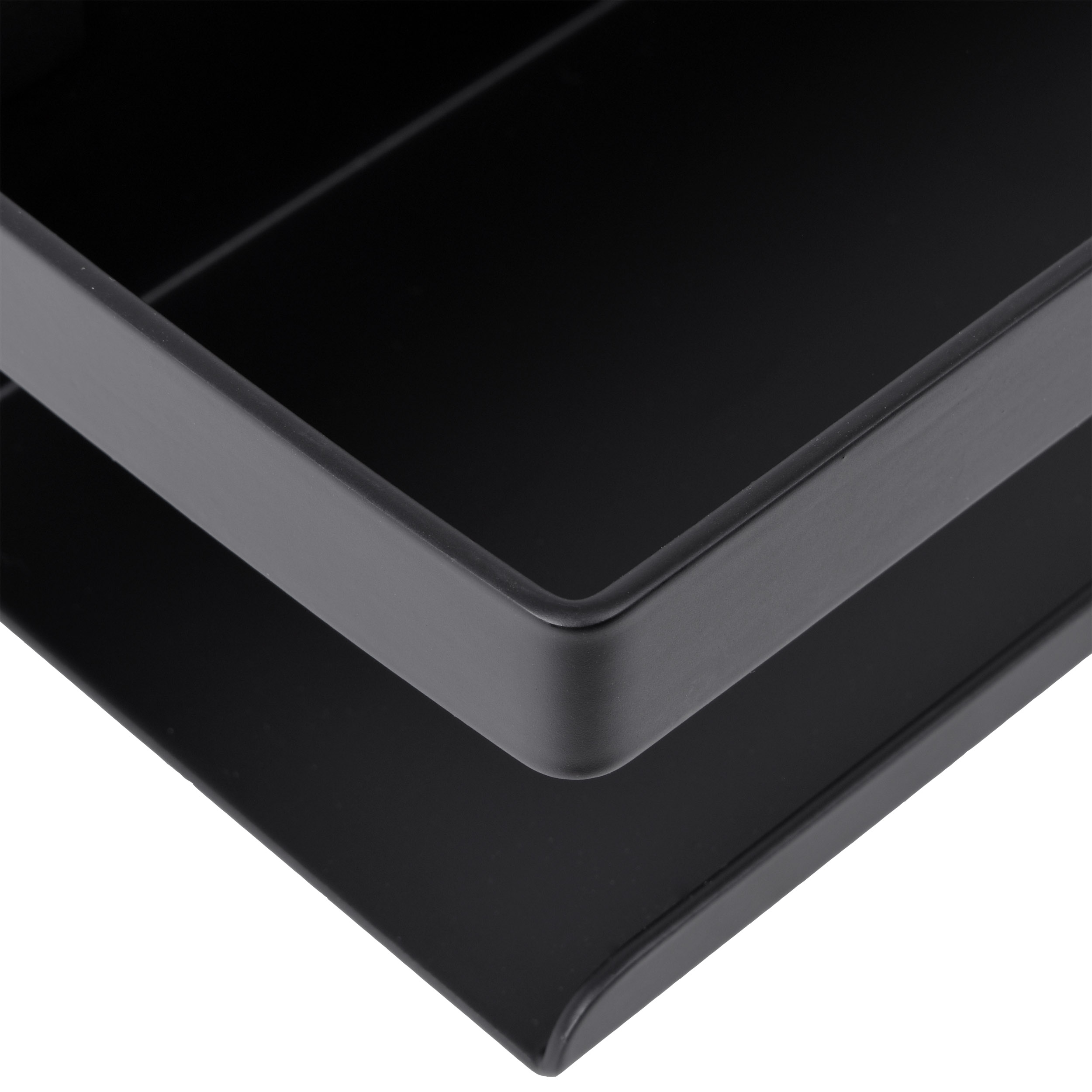 Półka łazienkowa loftowa Megara 40 cm czarna - obrazek 4