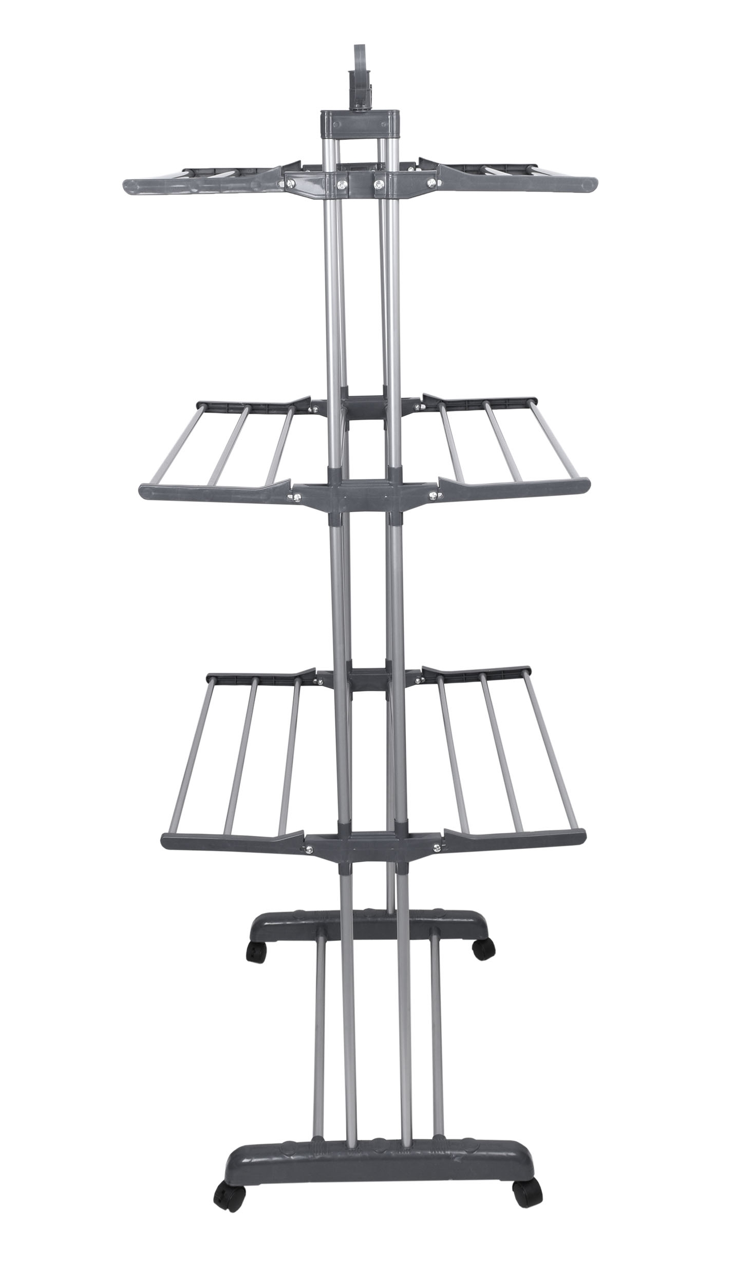 Suszarka rozkładana na kółkach Sonora szara - obrazek 8