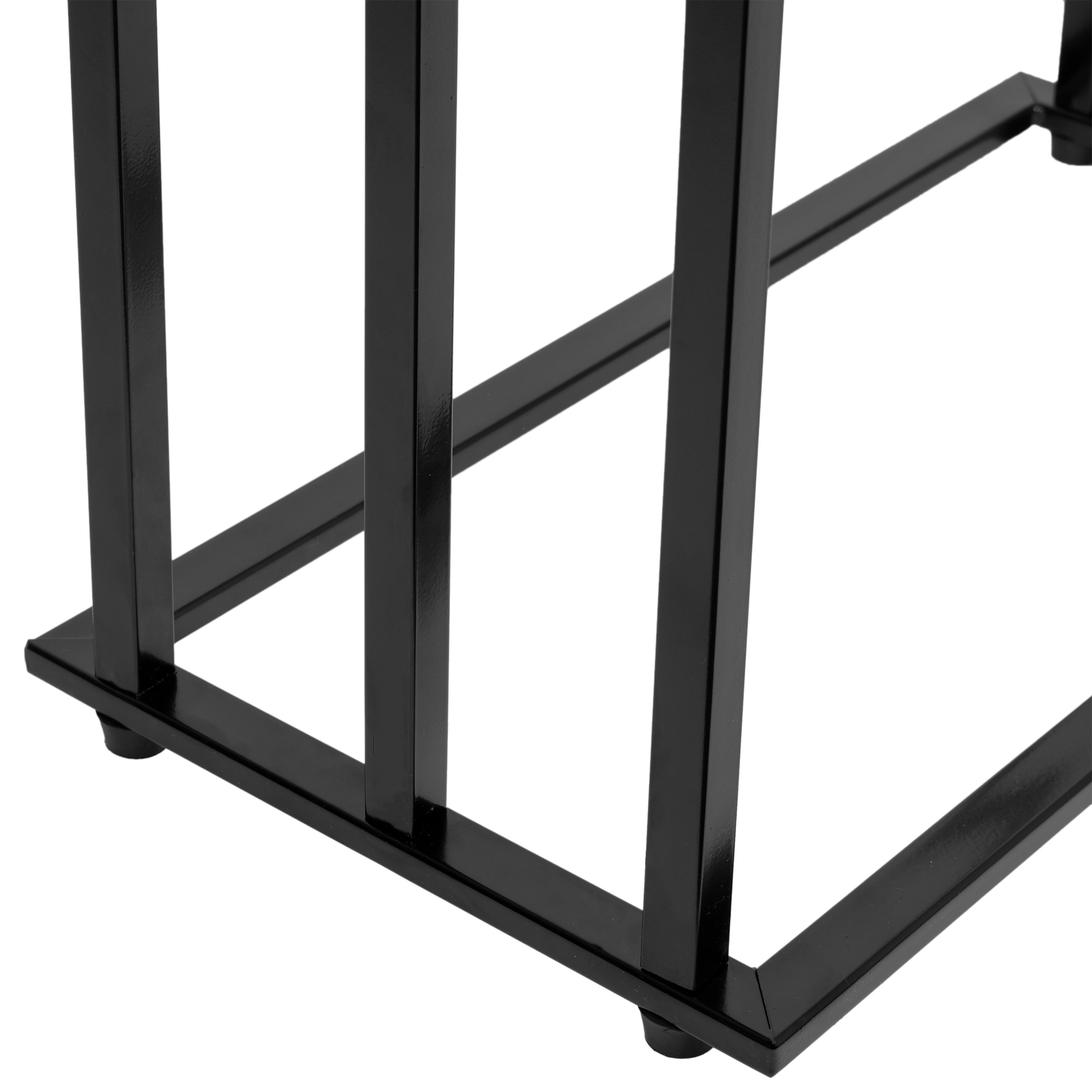 Stojak wieszak na ręczniki 3 ramiona Tire czarny - obrazek 4