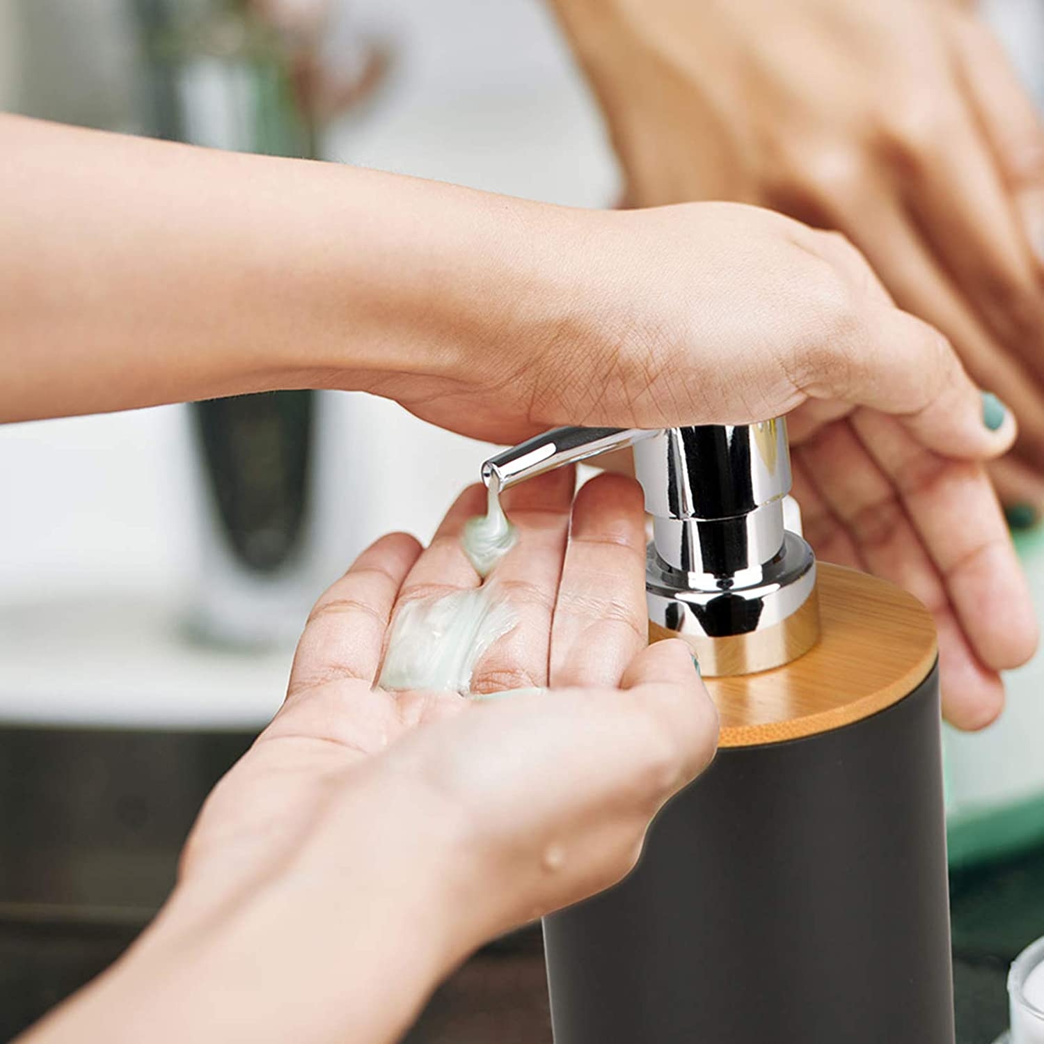 Akcesoria łazienkowe Timor komplet 6 elementów czarny - obrazek 6