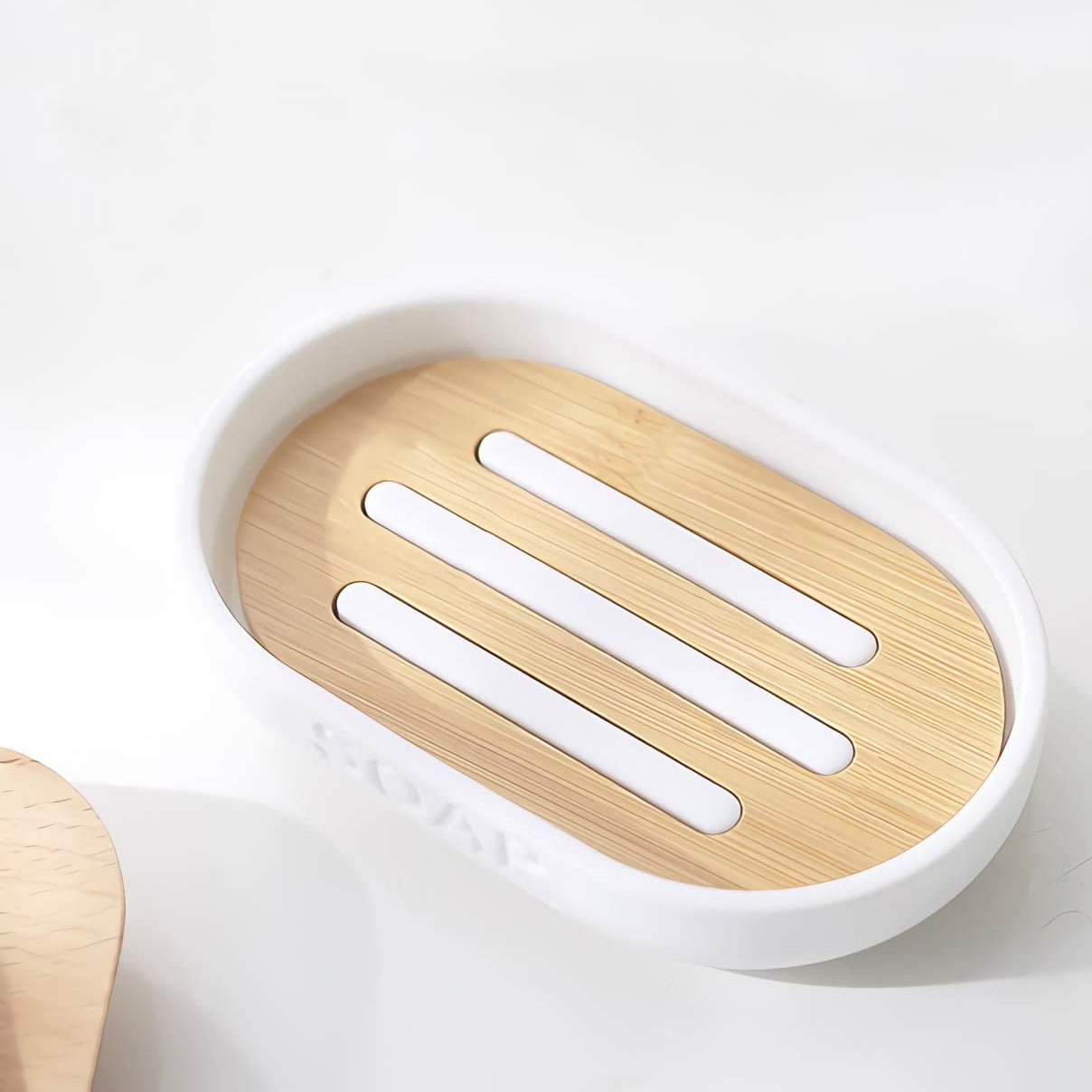 Akcesoria łazienkowe Timor komplet 6 sztuk biały - obrazek 10