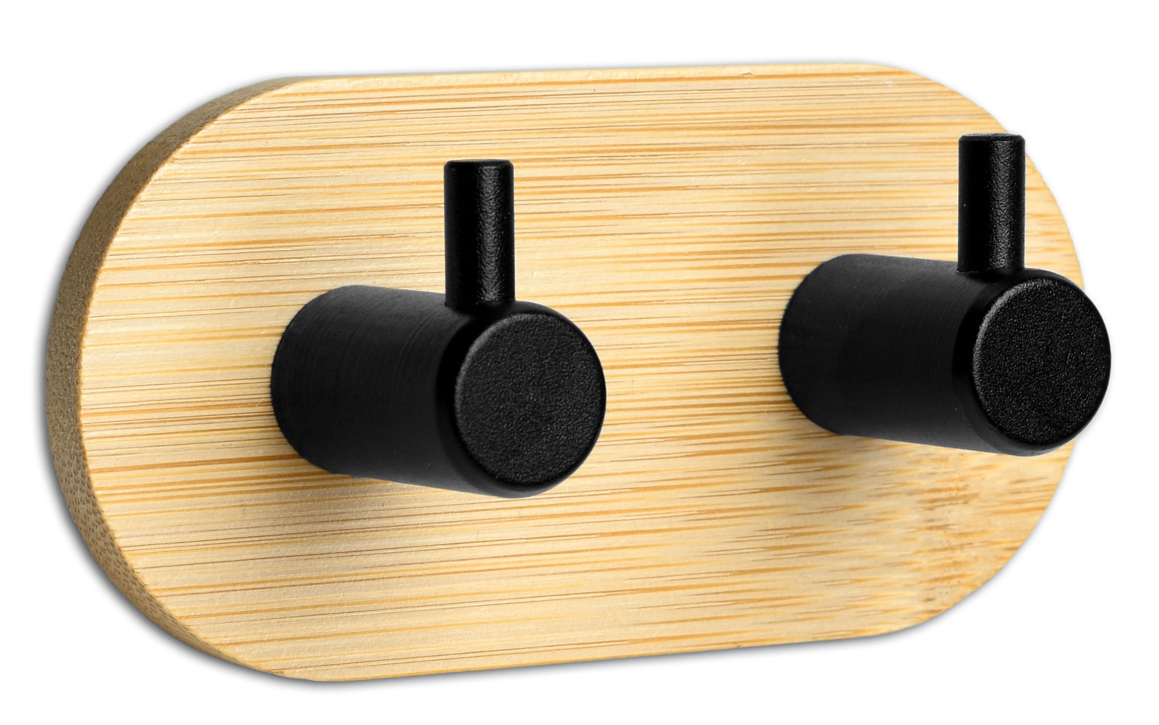 Wieszak loftowy ścienny Kendar podwójny - obrazek 2