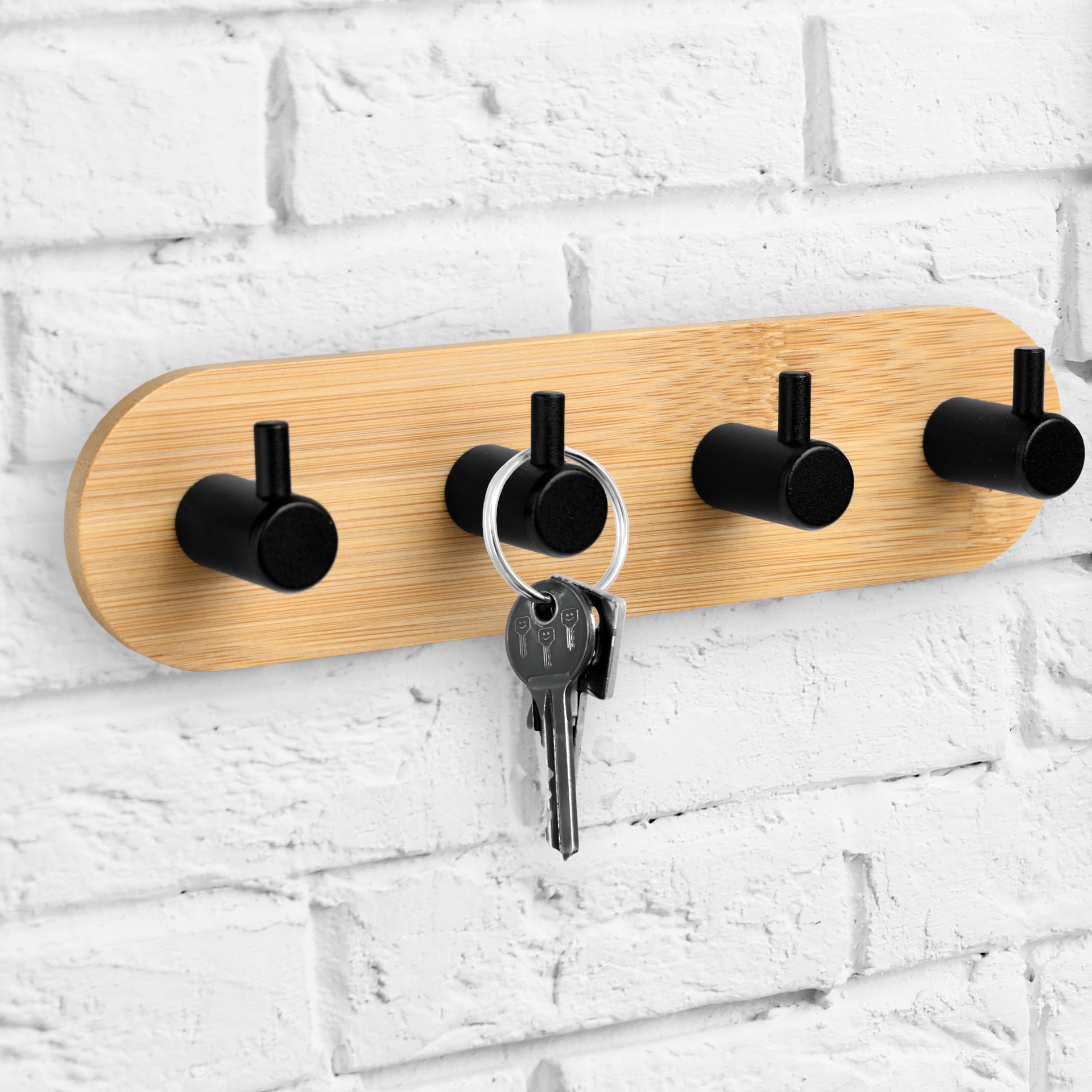 Wieszak loftowy ścienny Kendar poczwórny - obrazek 5