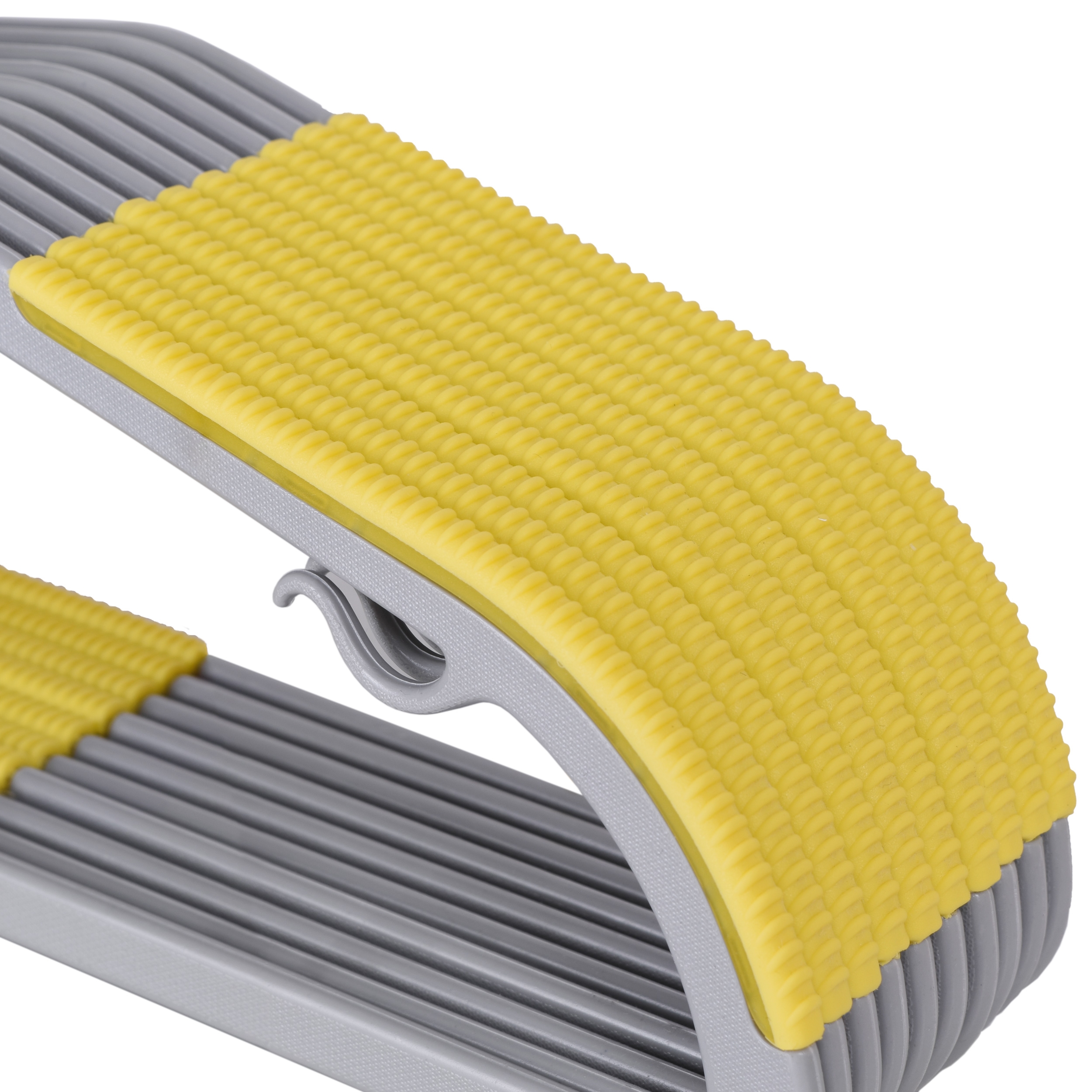 Wieszak Flexi komplet 20 sztuk szaro-żółty - obrazek 6