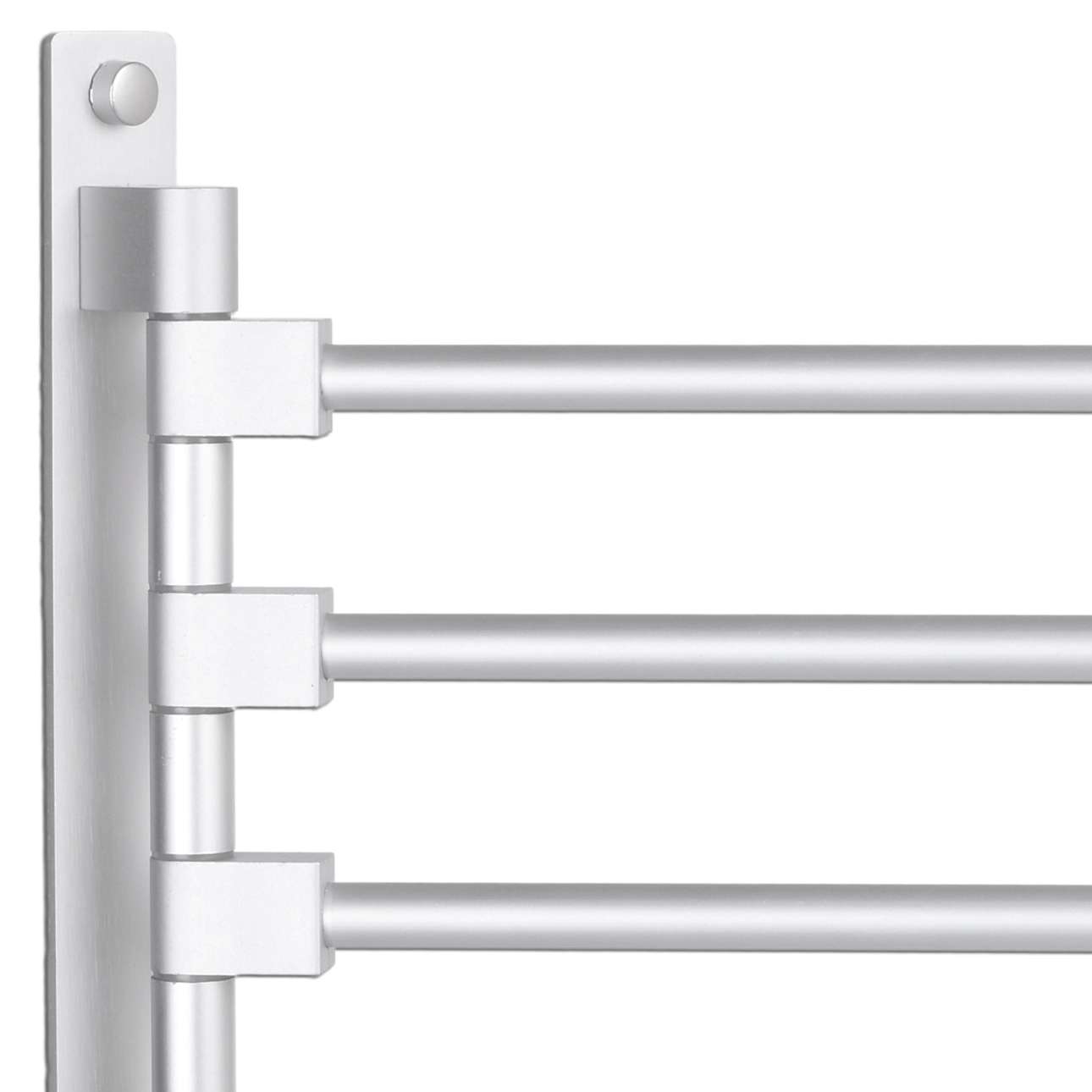 Wieszak na ręczniki Ortys srebrny - obrazek 5