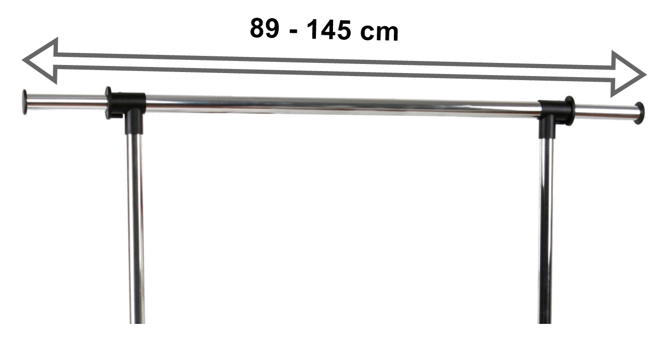 Wieszak stojący na kółkach Otto - pojedynczy - obrazek 3