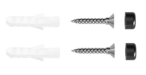 Wieszak metalowy ścienny Kasos 30 cm czarny loft - obrazek 6