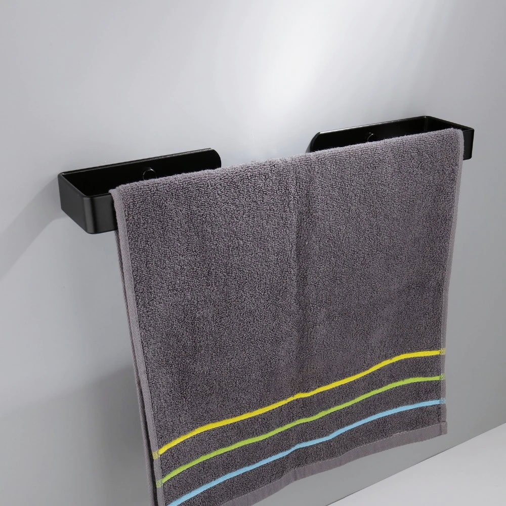 Wieszak metalowy ścienny Kasos 30 cm czarny loft - obrazek 4