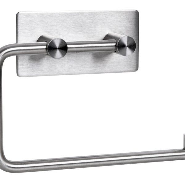 Uchwyt na papier toaletowy srebrny Bozan