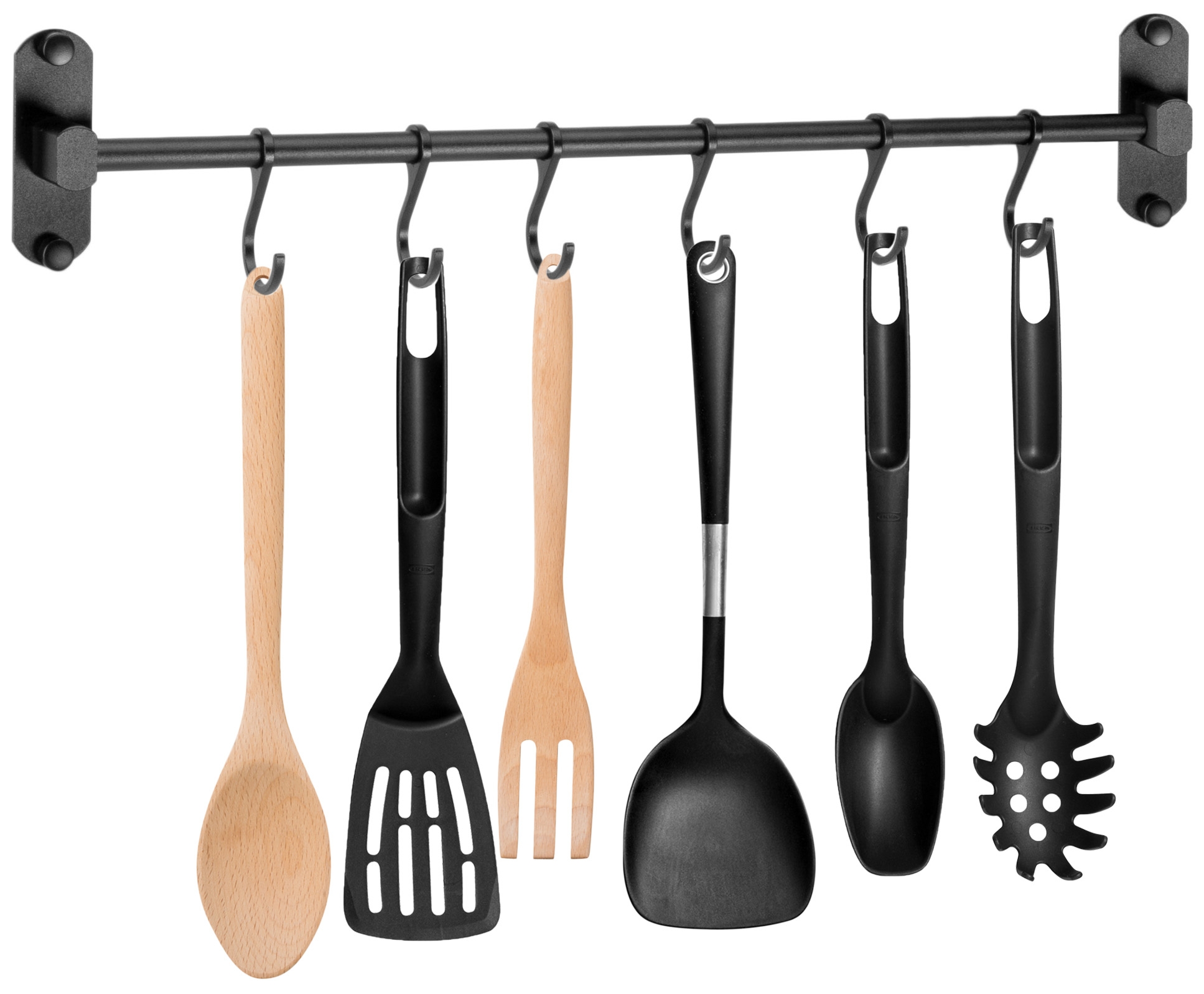 Reling do kuchni łazienki SIVAS czarny - obrazek 4