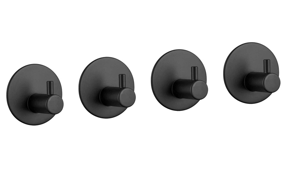 Zestaw 4 wieszaków loft Tavas czarny - obrazek 5