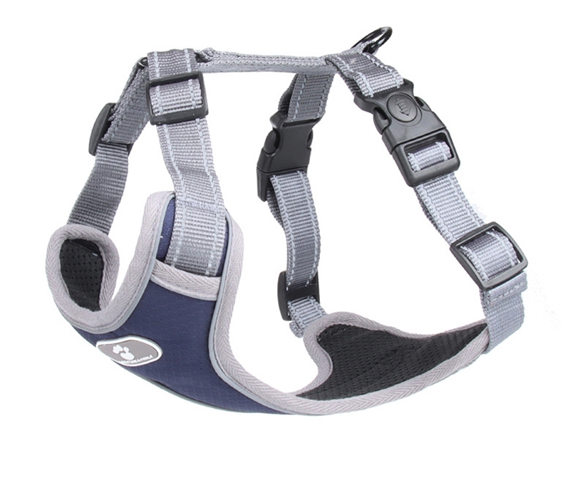Szelki treningowe spacerowe dla psa ASTRO granatowe rozmiar S - obrazek 5