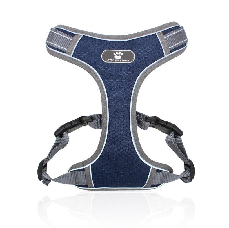 Szelki treningowe spacerowe dla psa ASTRO granatowe rozmiar M - obrazek 4