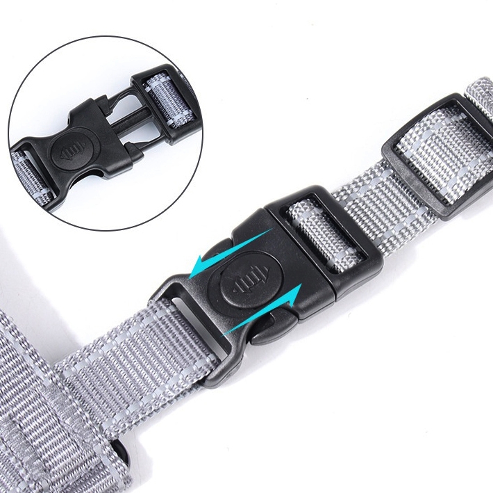 Szelki treningowe spacerowe dla psa ASTRO granatowe rozmiar M - obrazek 6