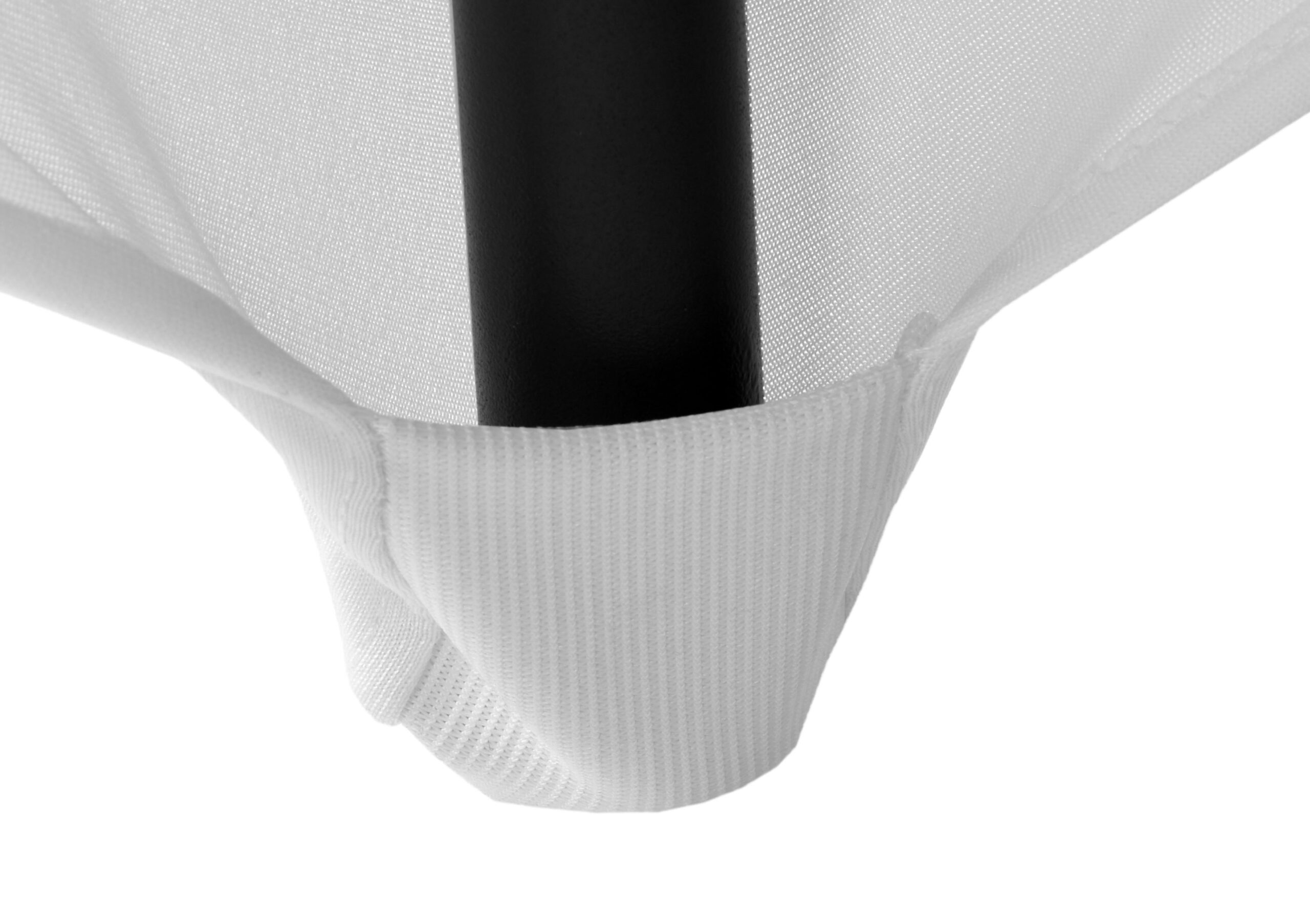 Pokrowiec na stolik koktajlowy BIAŁY 80 cm - obrazek 10