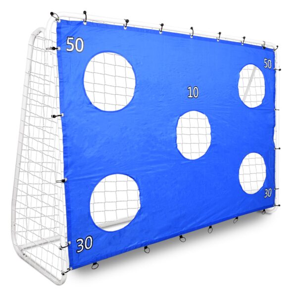 Bramka piłkarska duża OLSEN z matą treningową