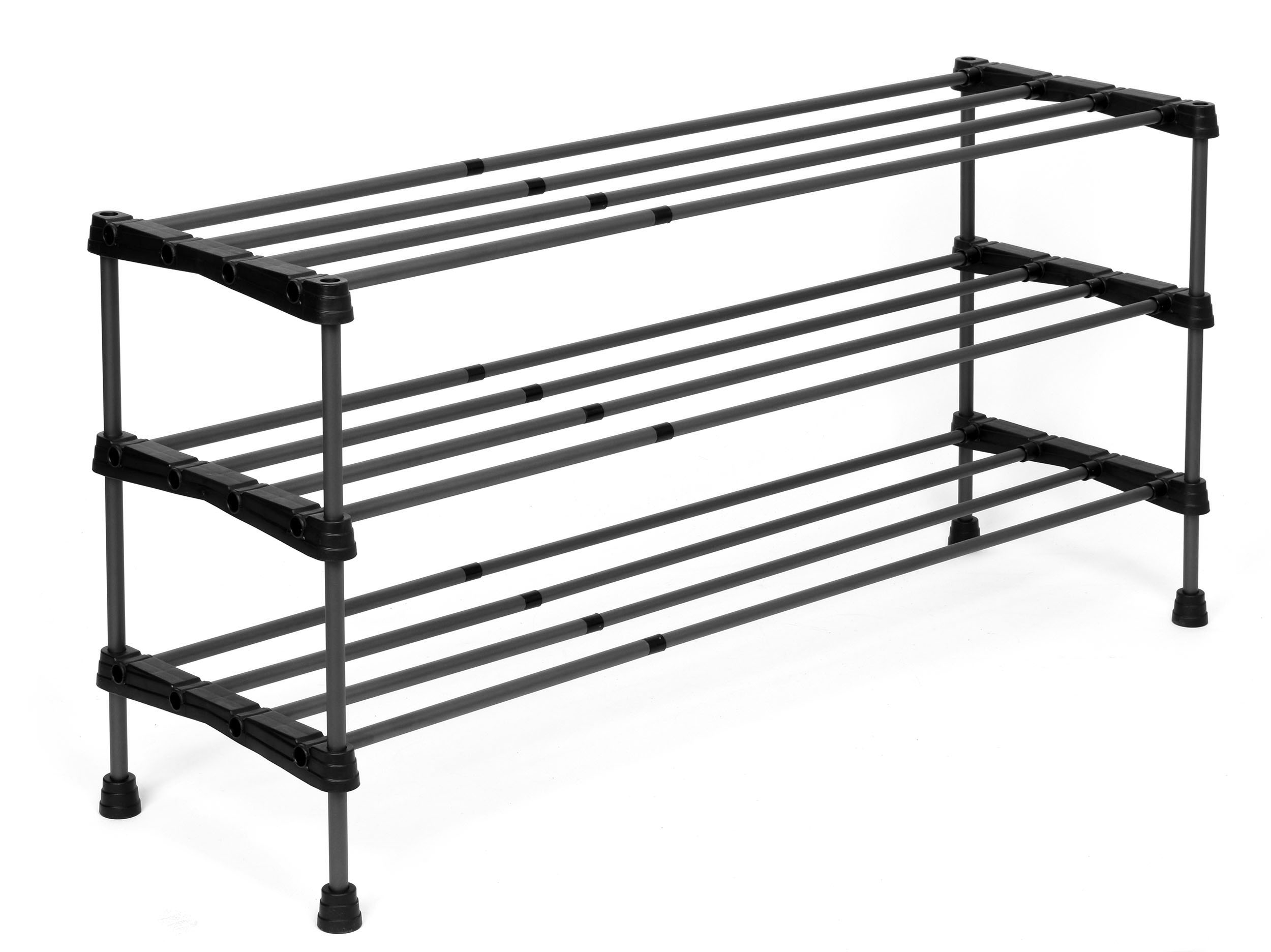 Regulowany stojak stojak na buty Arisa 3 poziomy - obrazek 10